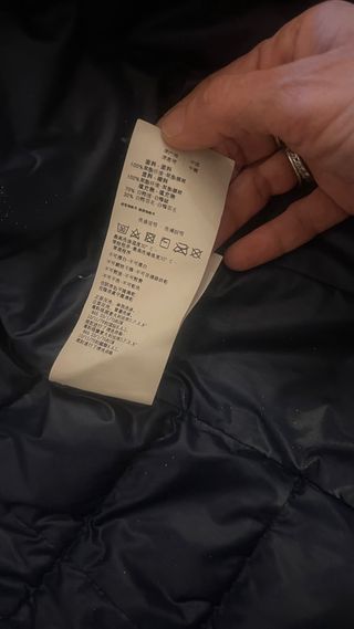 Piumino Armani Jeans Blu Taglia M