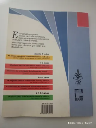 MI PRIMER LIBRO DE INFORMACION SEXUAL