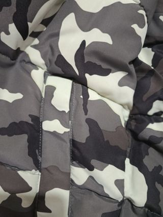 Abrigo reversible camuflaje