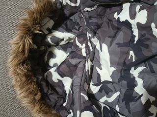 Abrigo reversible camuflaje