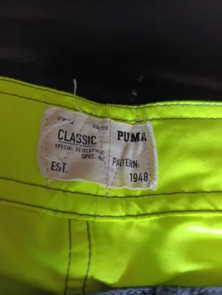 Bañador hombre gris y amarillo