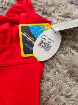 Bañador Rojo Talla 44