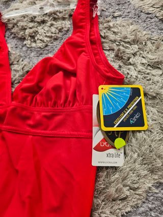 Bañador Rojo Talla 44