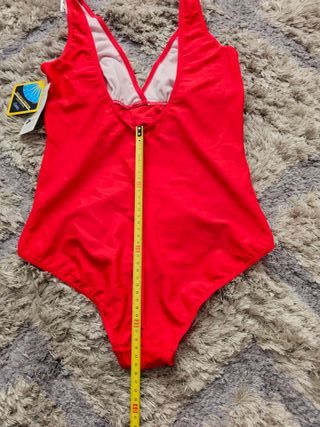 Bañador Rojo Talla 44