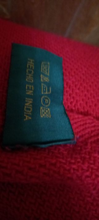 Manta decorativa sillón