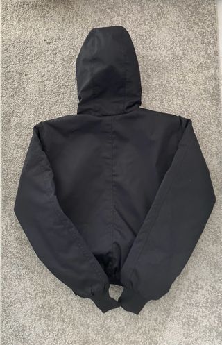 Carhartt Active Jacket Negra M Rework con Capucha