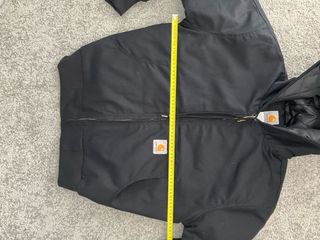 Carhartt Active Jacket Negra M Rework con Capucha