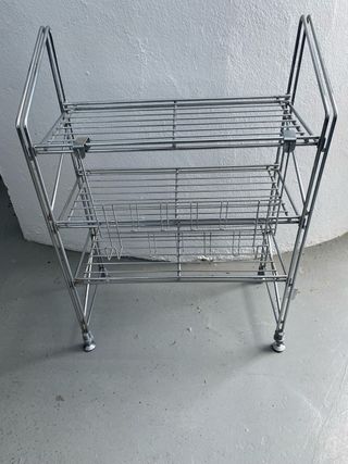 Estantería de acero inoxidable multiusos