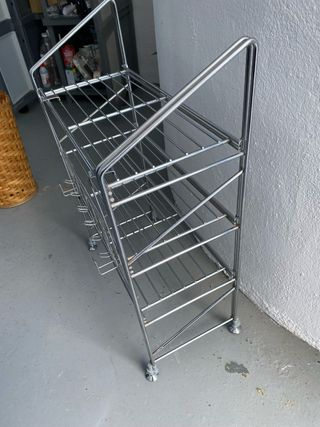Estantería de acero inoxidable multiusos
