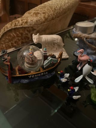 Set Ceramiche e Vetri: Faro, Tartaruga, Ape, Gondo