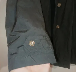 Cappotto impermeabile taglia M Vintage nero