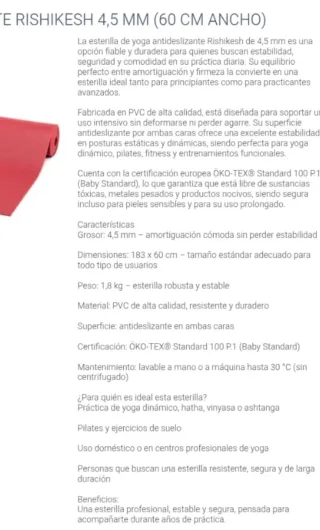 Esterilla de Yoga Morada