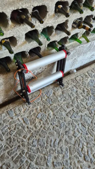 Rolo de treino para bicicleta