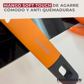 Fackelmann Soft Cazo Antiadherente 16 cm, Aluminio