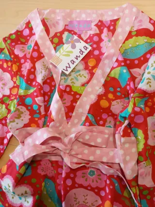 Vestido Wanda estampado flores talla S