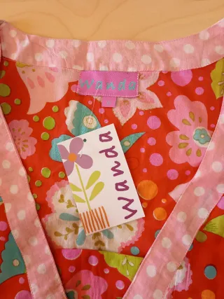 Vestido Wanda estampado flores talla S