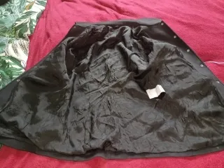 Chaqueta negra de vestir clásica para mujer