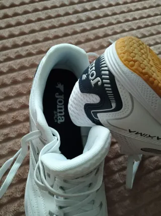 Zapatillas Fútbol Sala Joma Blancas, nuevas,