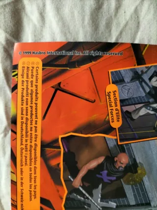 Póster action man(vintage)