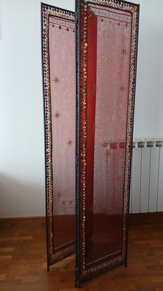 Biombo decorativo de 3 paneles