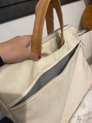 Funda portátil beige ARVOK