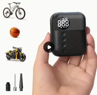 Mini Inflador Eléctrico Bicicleta 480mAh