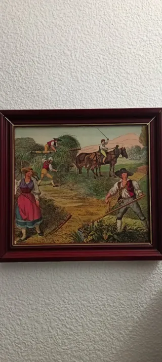 4 Cuadros Diseño Antiguo