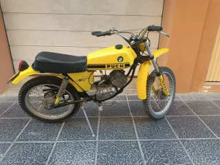 Puch Minicros Amarilla