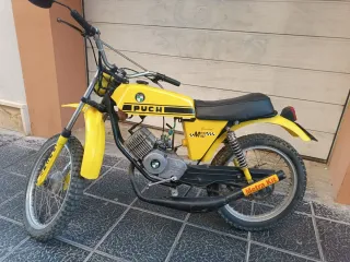 Puch Minicros Amarilla
