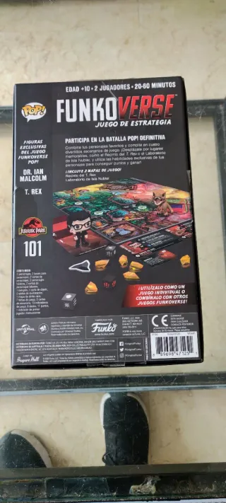 Funkoverse Jurassic Park Juego de Estrategia
