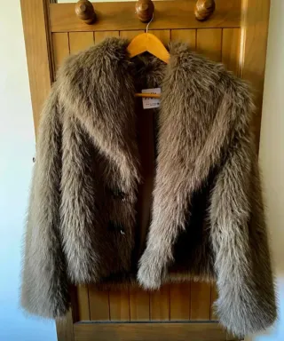 Abrigo Zara Peludo