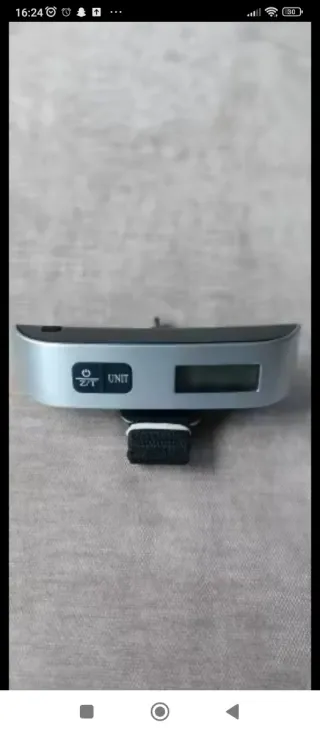 Báscula  peso portátil.