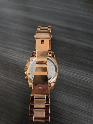 Reloj Michael Kors Mujer Dorado Rosado