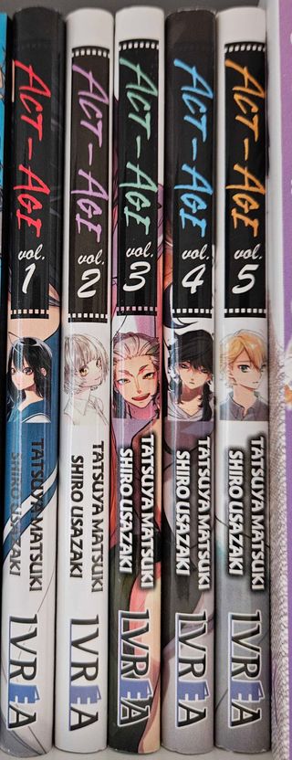 Act-Age 1-5 Colección Manga