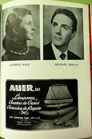 PROGRAMA OFICIAL GRAN TEATRO DEL LICEO AÑO 1955