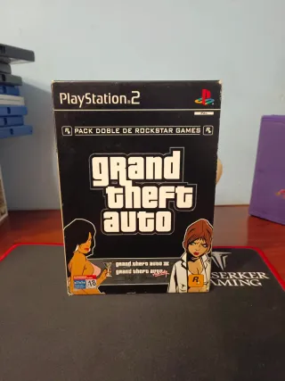 Pack Doble GTA PS2 PAL ESP 🇪🇸 perfecto estado