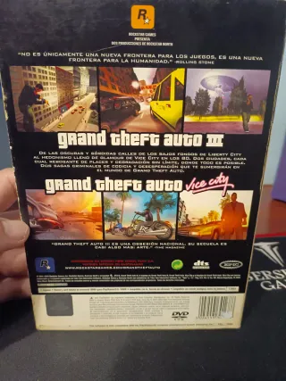 Pack Doble GTA PS2 PAL ESP 🇪🇸 perfecto estado