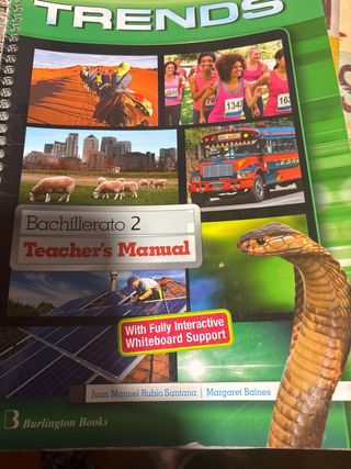 Trends bachillerato2 teacher,s manual