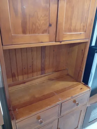 Mueble de salón de madera