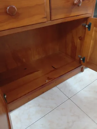 Mueble de salón de madera