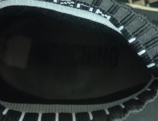 Moschino Couture Sneakers Sock nere e bianche