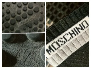 Moschino Couture Sneakers Sock nere e bianche