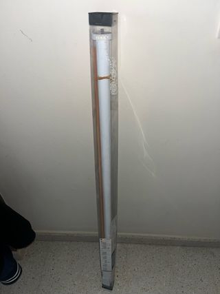 Colgador de cortina madera y plástico