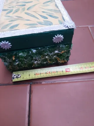 Cofre artesanía decoración joyero