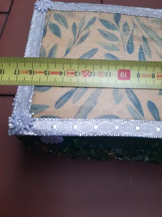 Cofre artesanía decoración joyero