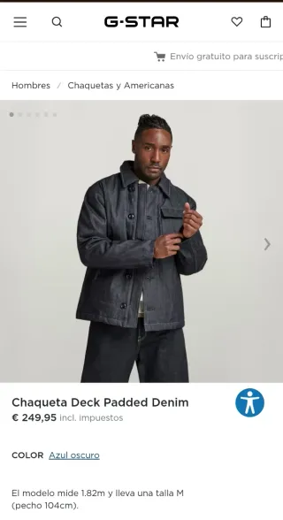 Cazadora Abrigo acolchado G-STAR Hombre