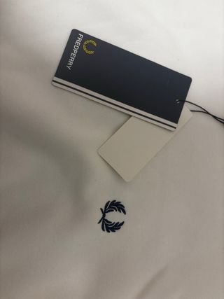 Sudadera Fred Perry Blanca Talla S Nueva