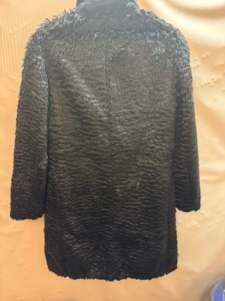 Gabardina Pelo Mujer Prada Negra