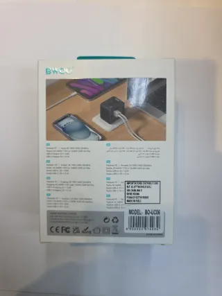 Adattatore Viaggio Universale Bwoo EU/UK/USA/AUS