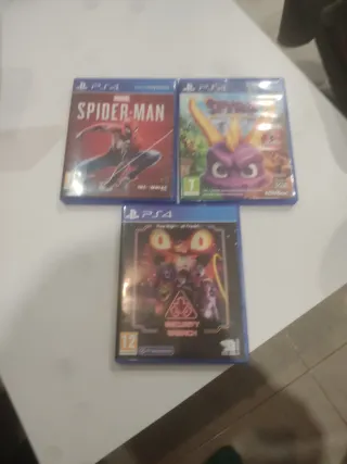 PS4 Spider-Man, Spyro, Five Nights at Freddy's